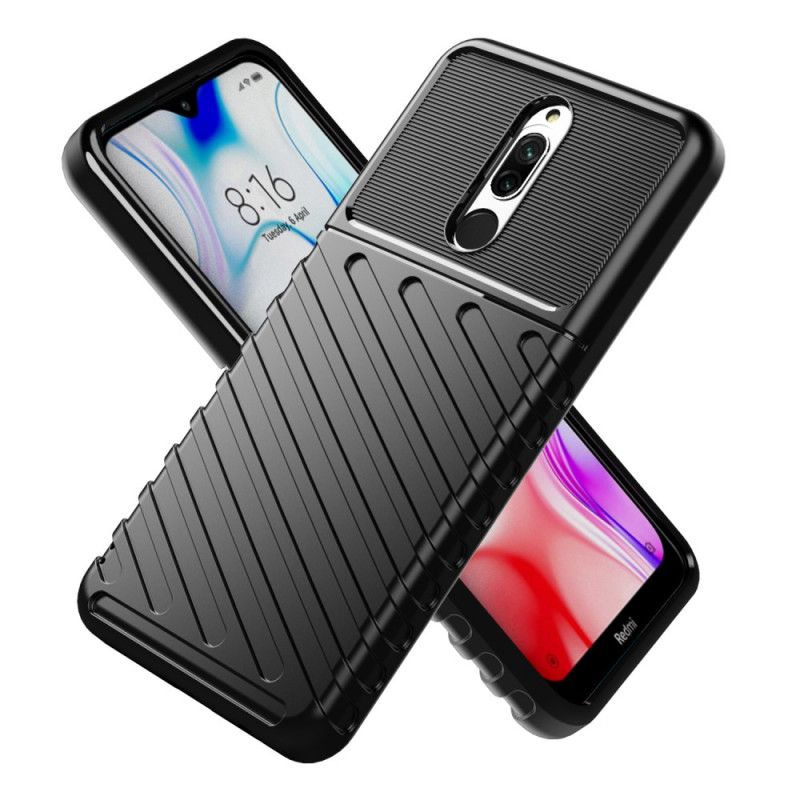 Cover for Xiaomi Redmi 8 Sort Torden Serie