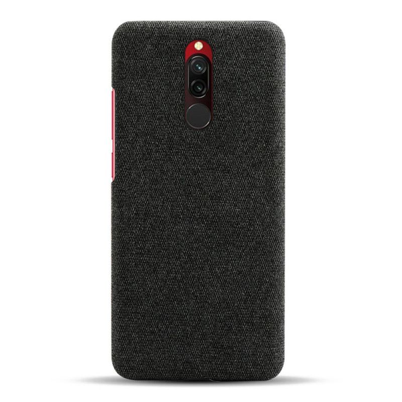 Cover Xiaomi Redmi 8 Kaffe Stoftekstur Original