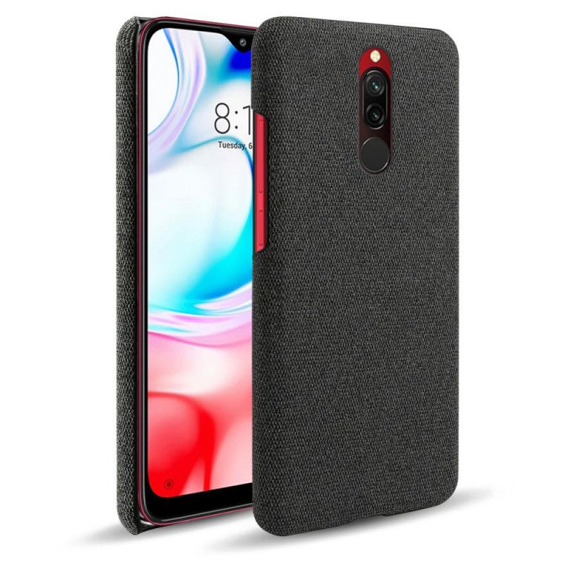 Cover Xiaomi Redmi 8 Kaffe Stoftekstur Original