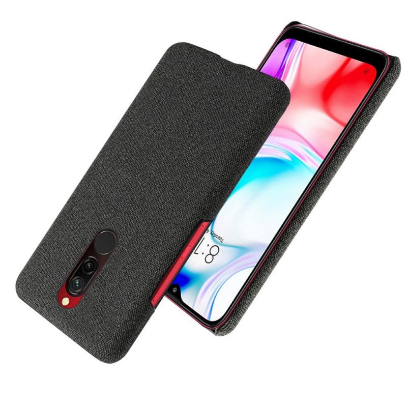 Cover Xiaomi Redmi 8 Kaffe Stoftekstur Original