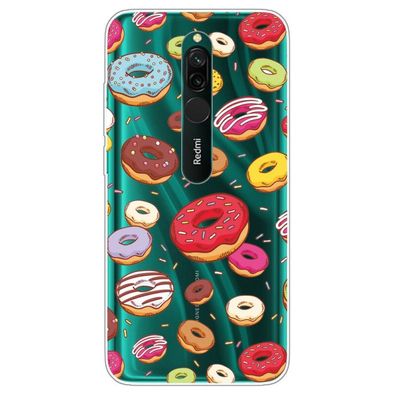 Cover Xiaomi Redmi 8 Mobilcover Elsker Donuts