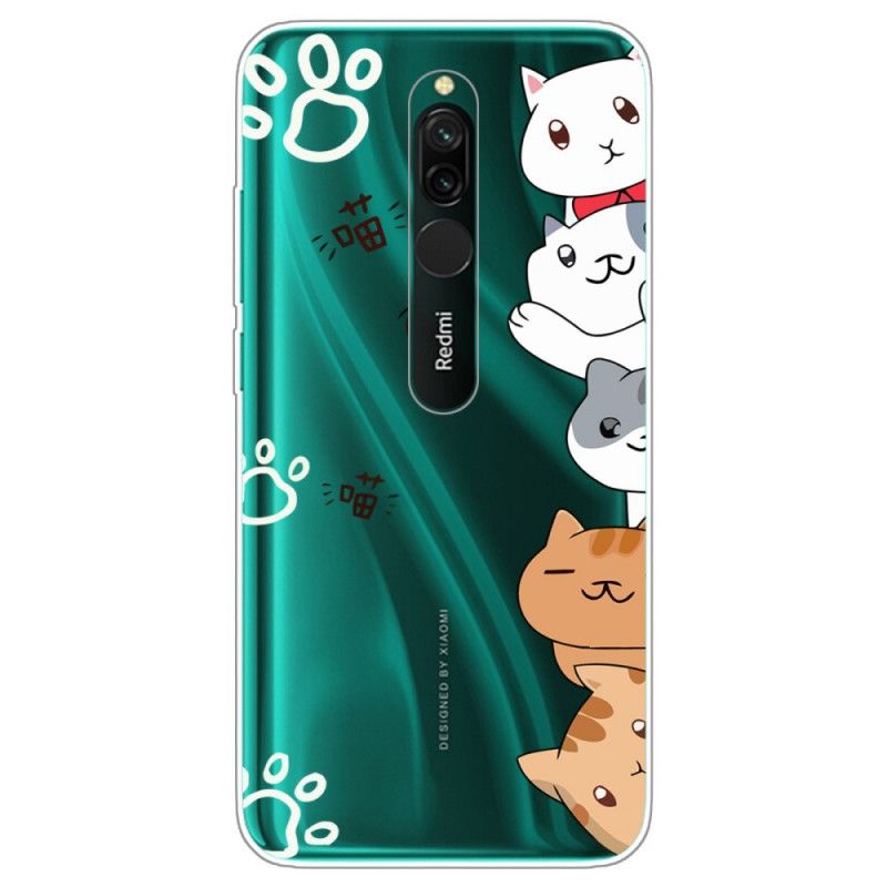 Cover Xiaomi Redmi 8 Mobilcover Hej Katte