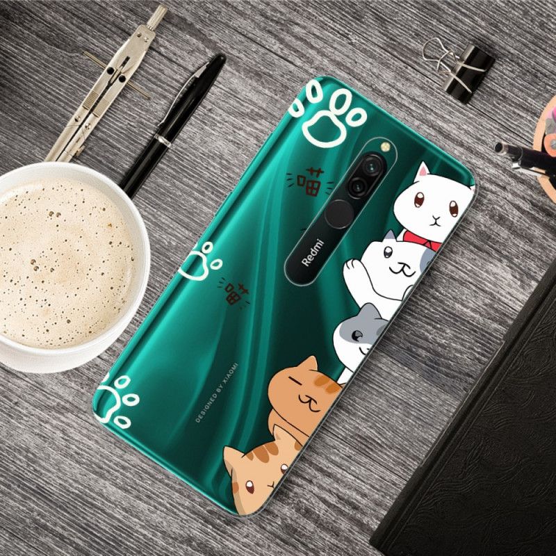 Cover Xiaomi Redmi 8 Mobilcover Hej Katte