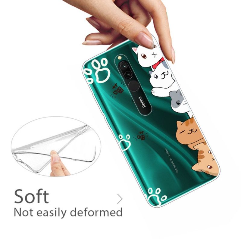 Cover Xiaomi Redmi 8 Mobilcover Hej Katte