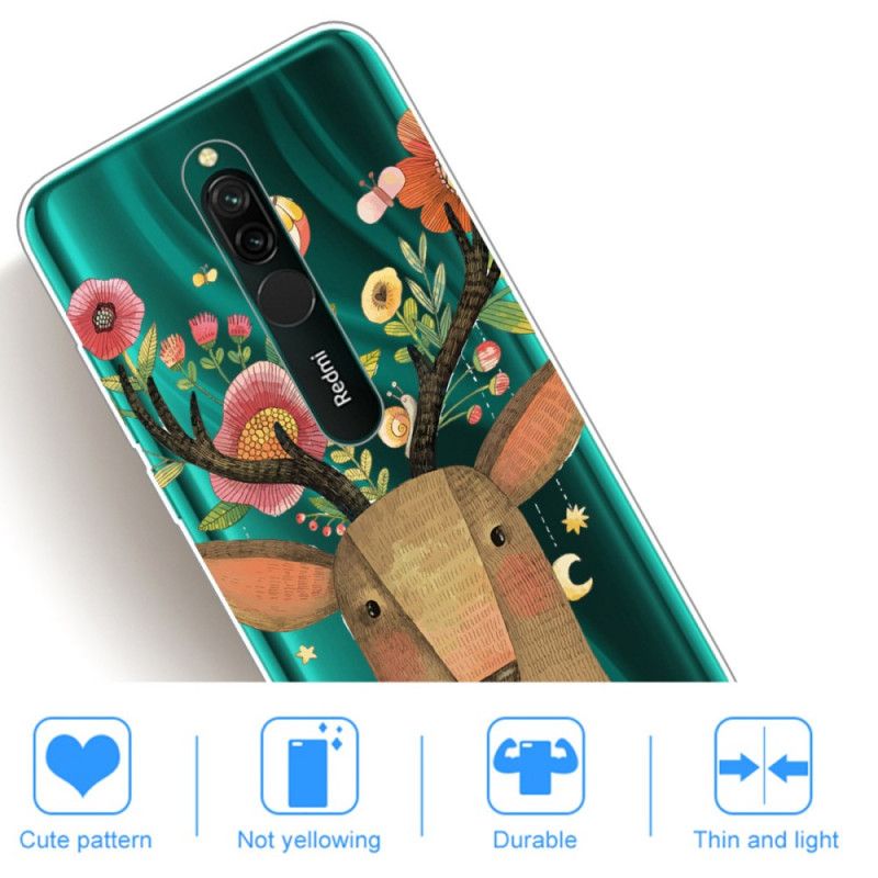 Cover Xiaomi Redmi 8 Mobilcover Stammehjorte