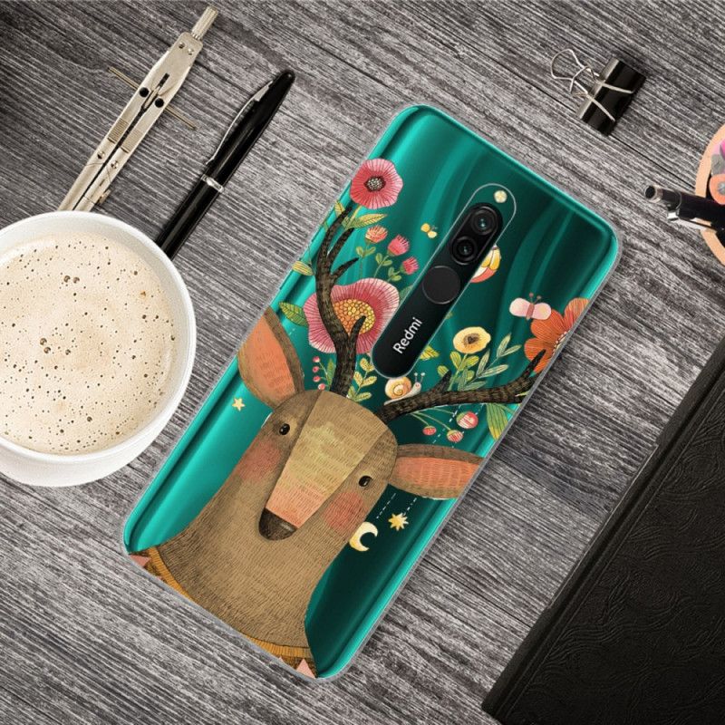 Cover Xiaomi Redmi 8 Mobilcover Stammehjorte