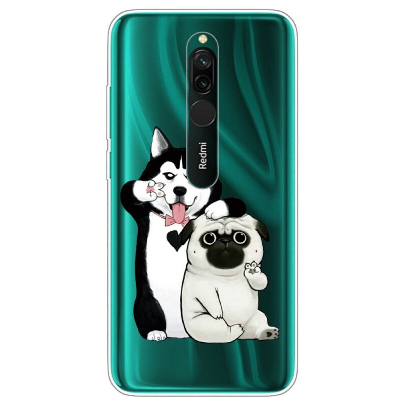 Cover Xiaomi Redmi 8 Sjove Hunde Beskyttelse