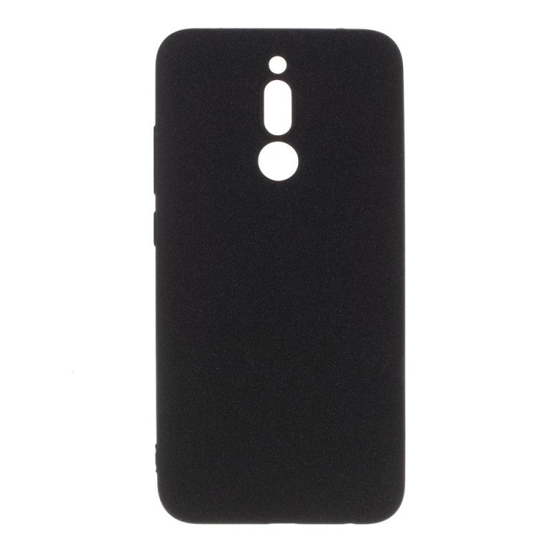 Cover Xiaomi Redmi 8 Sort Mat Silikone