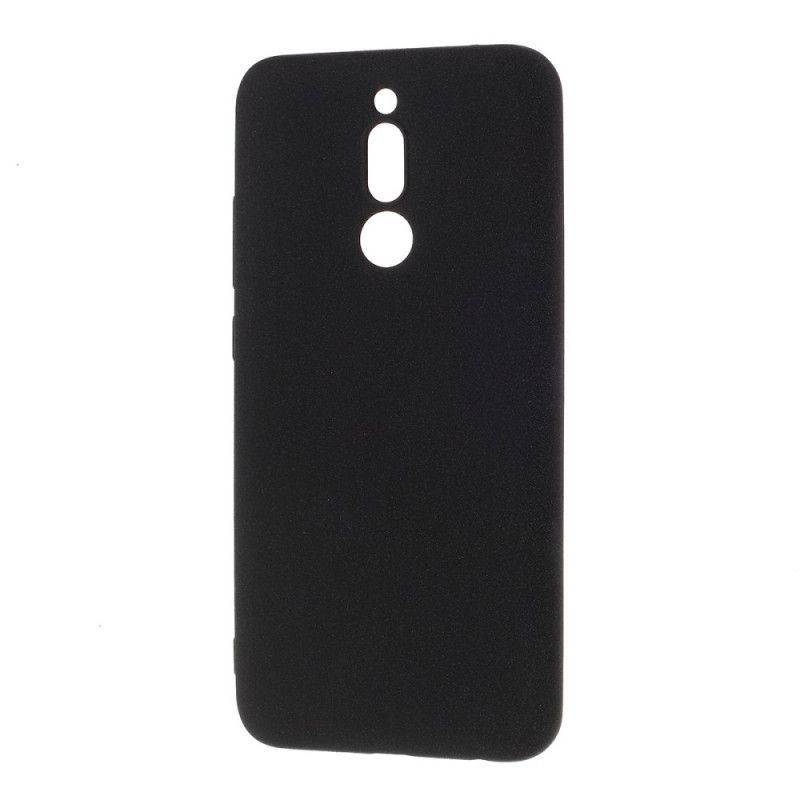 Cover Xiaomi Redmi 8 Sort Mat Silikone