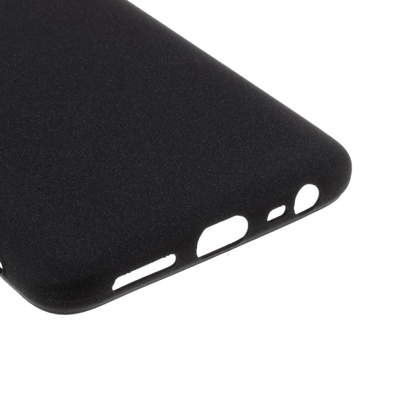 Cover Xiaomi Redmi 8 Sort Mat Silikone