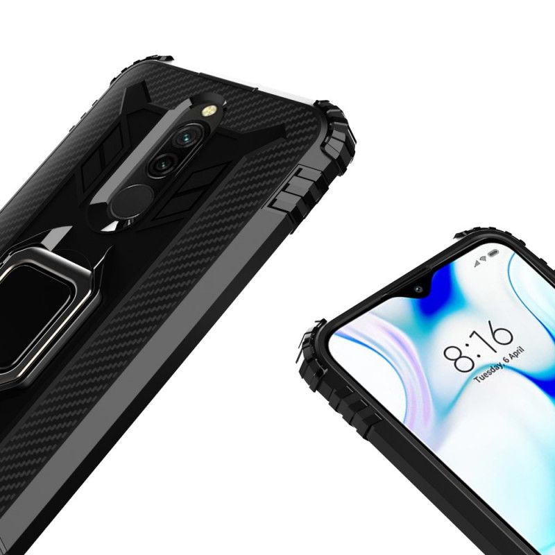 Cover Xiaomi Redmi 8 Sort Premium Ring