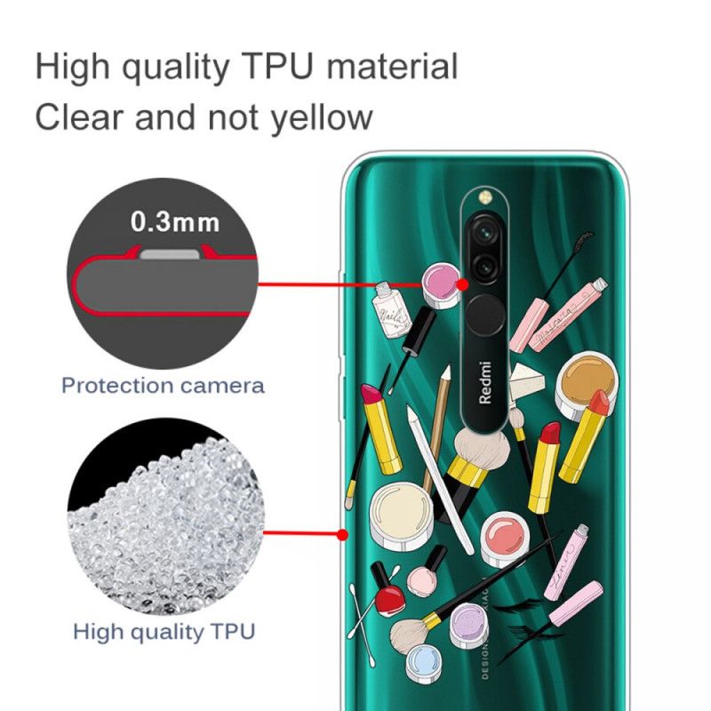 Cover Xiaomi Redmi 8 Top Makeup