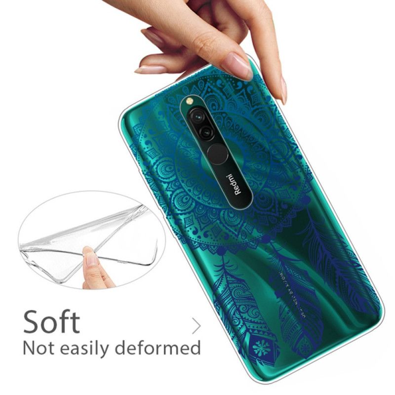 Cover Xiaomi Redmi 8 Unik Blomstermandala