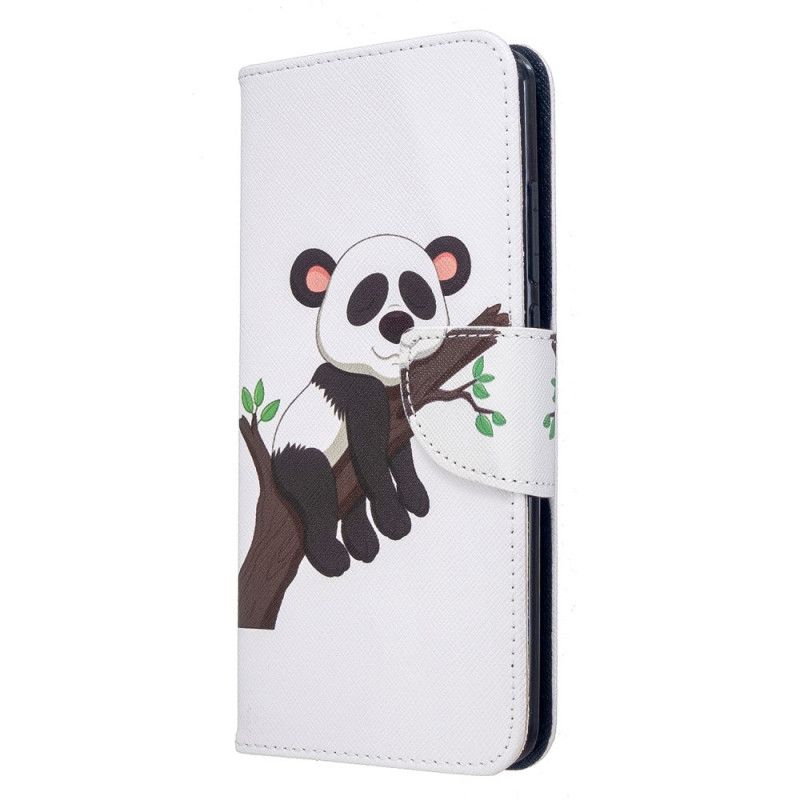 Flip Cover Læder Xiaomi Redmi 8 Doven Panda Original