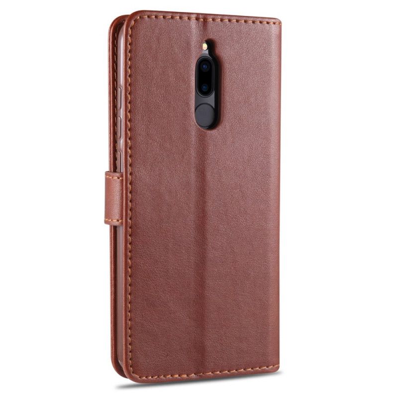 Flip Cover Læder Xiaomi Redmi 8 Sort Imiteret Læder Azns Original