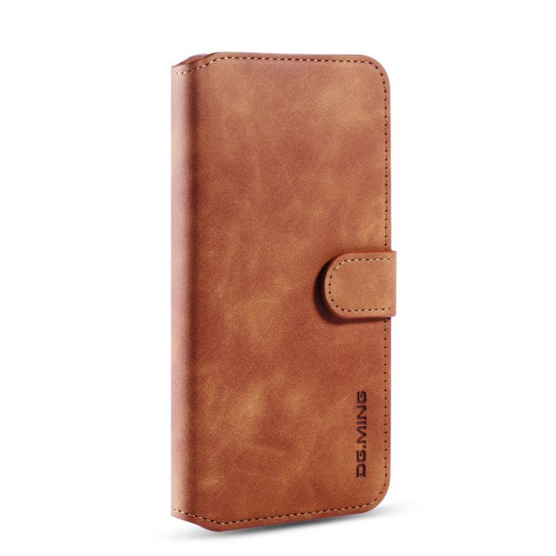 Flip Cover Læder Xiaomi Redmi 8 Sort Retro Dg.Ming