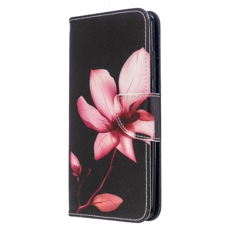 Flip Cover Xiaomi Redmi 8 Mobilcover Lyserød Blomst