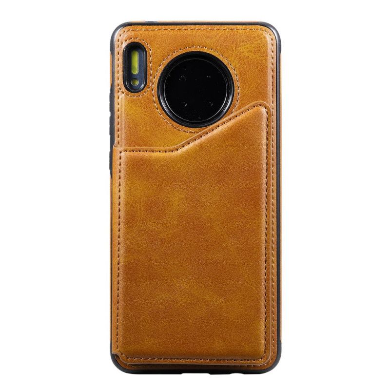 Cover for Huawei Mate 30 Brun Multifunktionel Kortholder