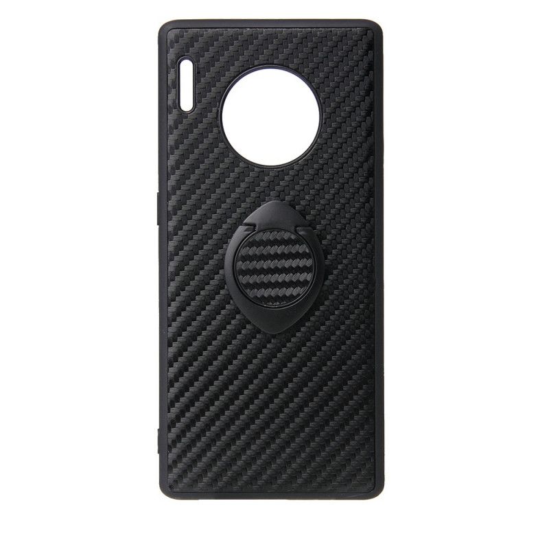 Cover Huawei Mate 30 Kulfiber Ringstøtte