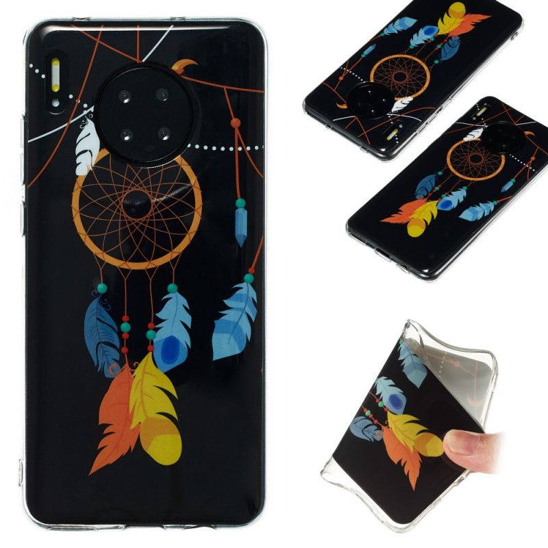 Cover Huawei Mate 30 Mobilcover Unik Fluorescerende Drømmefanger