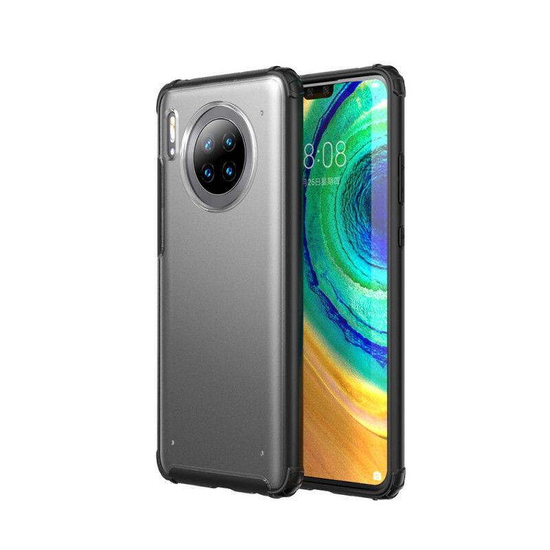 Cover Huawei Mate 30 Sort Mobilcover Frostet Hybrid