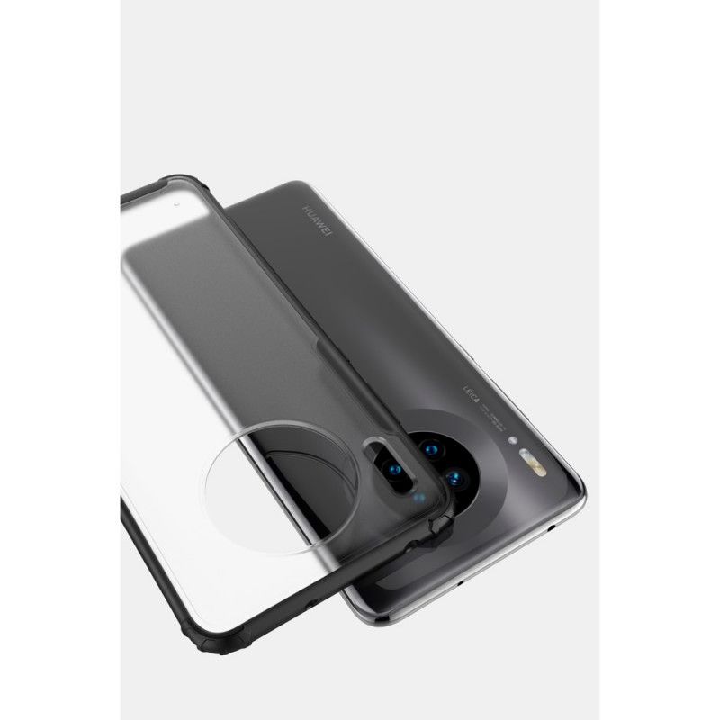 Cover Huawei Mate 30 Sort Mobilcover Frostet Hybrid