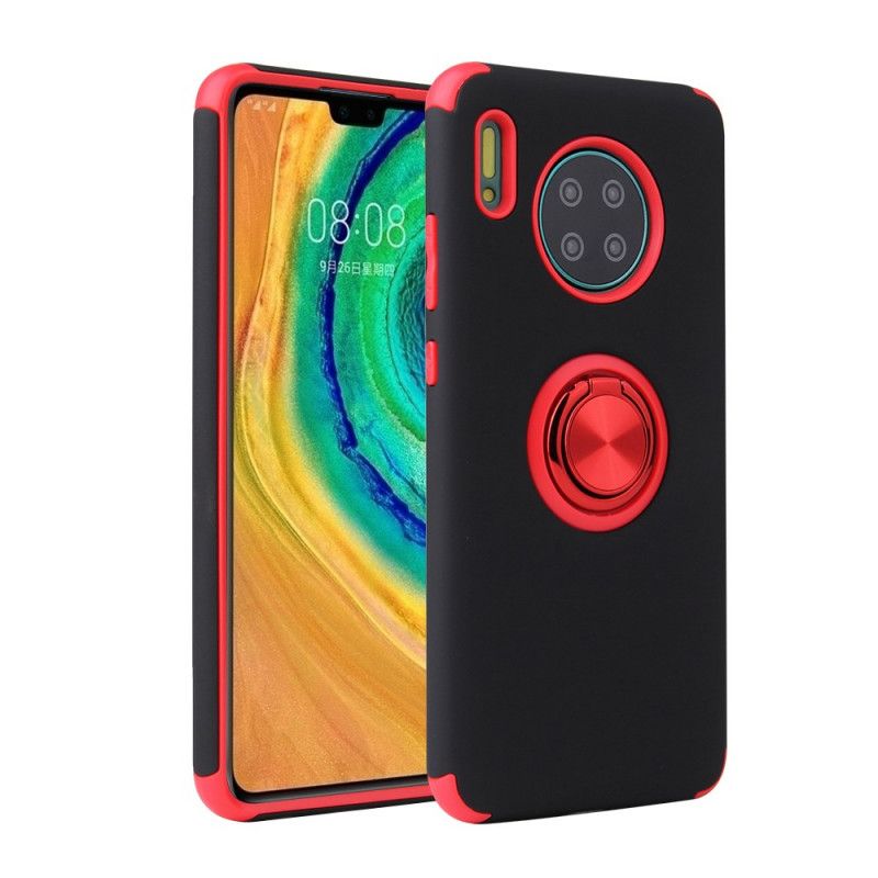 Cover Huawei Mate 30 Sort Roterende Ring Plus Original