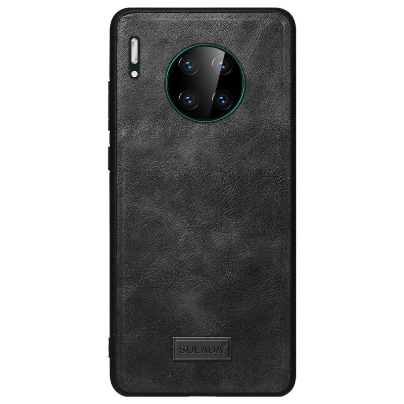 Cover Huawei Mate 30 Sort Sulada I Lædereffekt Original