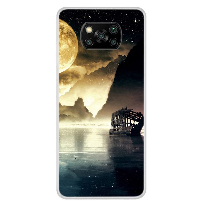 Cover for Xiaomi Poco X3 Fuldmåne