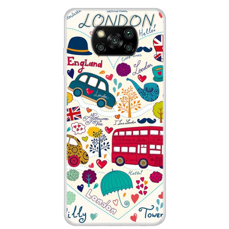 Cover Xiaomi Poco X3 London Liv Beskyttelse