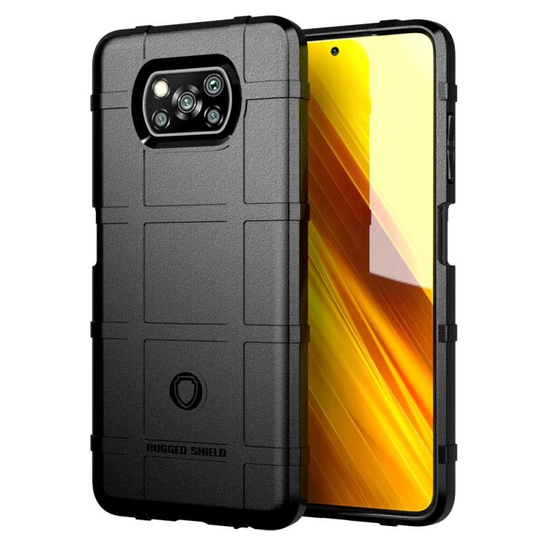 Cover Xiaomi Poco X3 Sort Robust Skjold