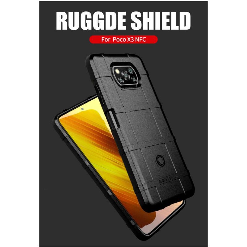 Cover Xiaomi Poco X3 Sort Robust Skjold