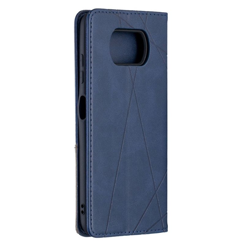 Læder Cover for Xiaomi Poco X3 Sort Kunstnerstil