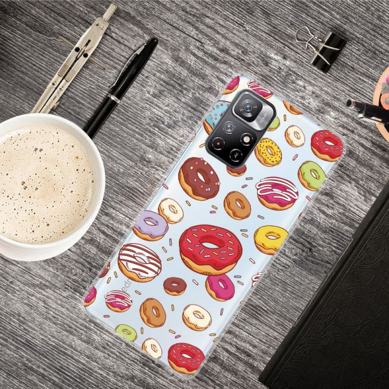 Cover Til Xiaomi Redmi Note 11 / Poco M4 Pro 5g Elsker Donuts