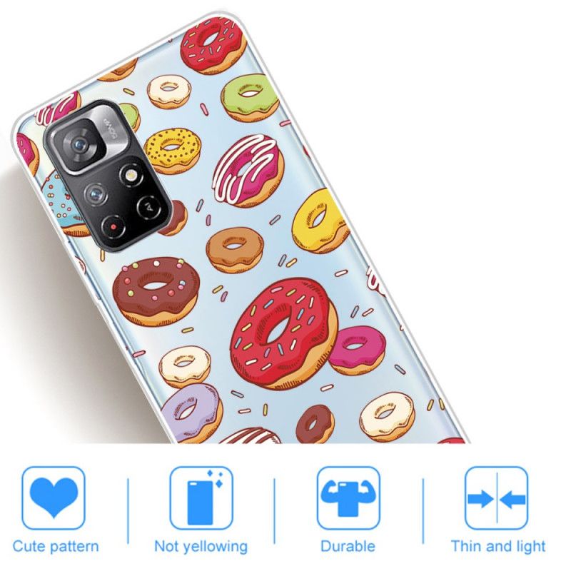 Cover Til Xiaomi Redmi Note 11 / Poco M4 Pro 5g Elsker Donuts