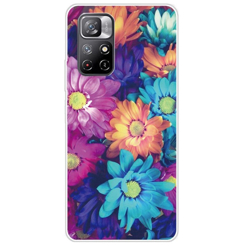 Cover Til Xiaomi Redmi Note 11 / Poco M4 Pro 5g Farverige Tusindfryd