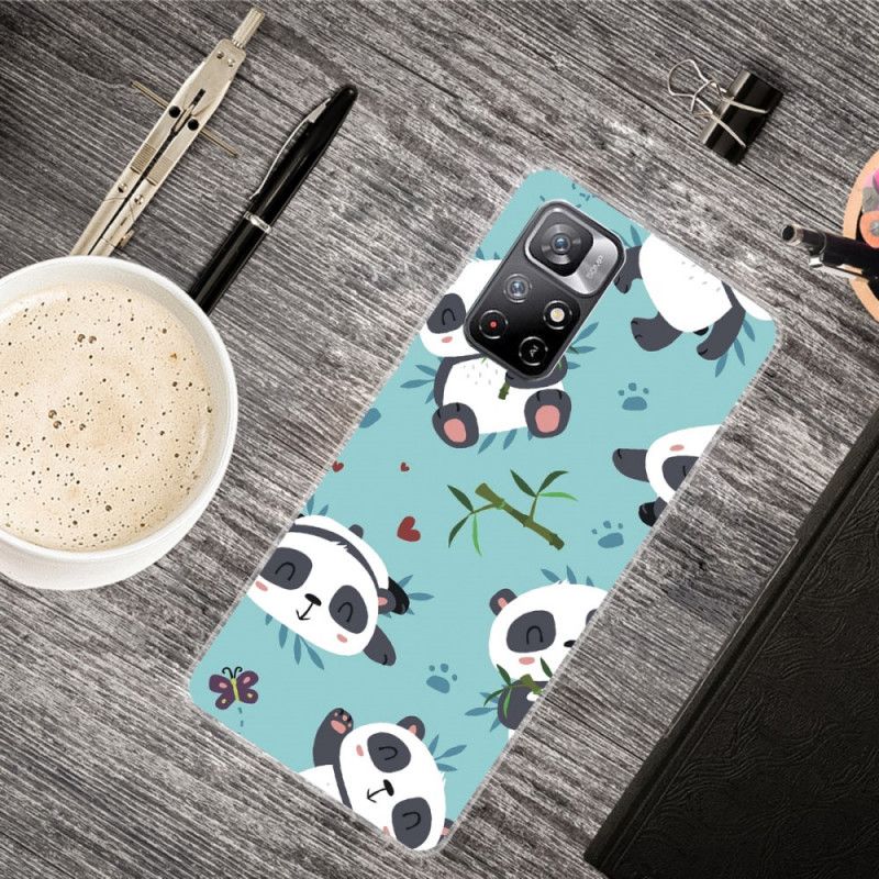 Cover Til Xiaomi Redmi Note 11 / Poco M4 Pro 5g Flok Pandaer