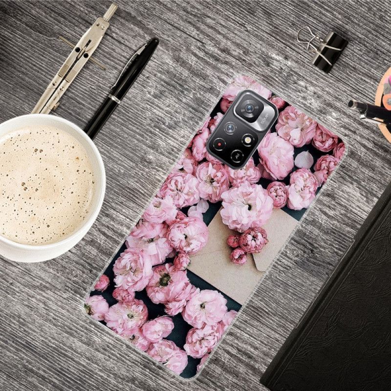 Cover Til Xiaomi Redmi Note 11 / Poco M4 Pro 5g Intense Blomster