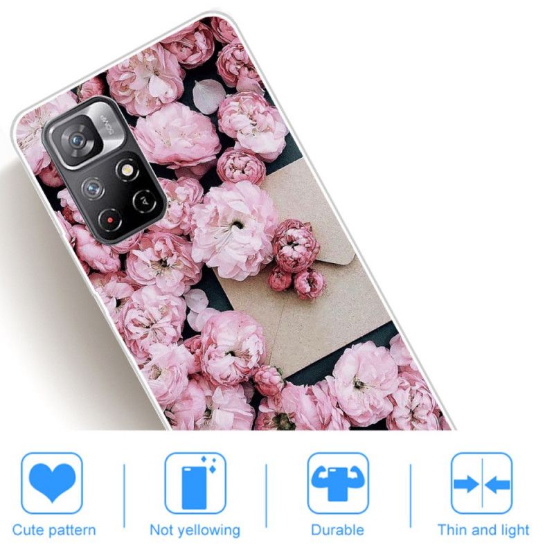 Cover Til Xiaomi Redmi Note 11 / Poco M4 Pro 5g Intense Blomster