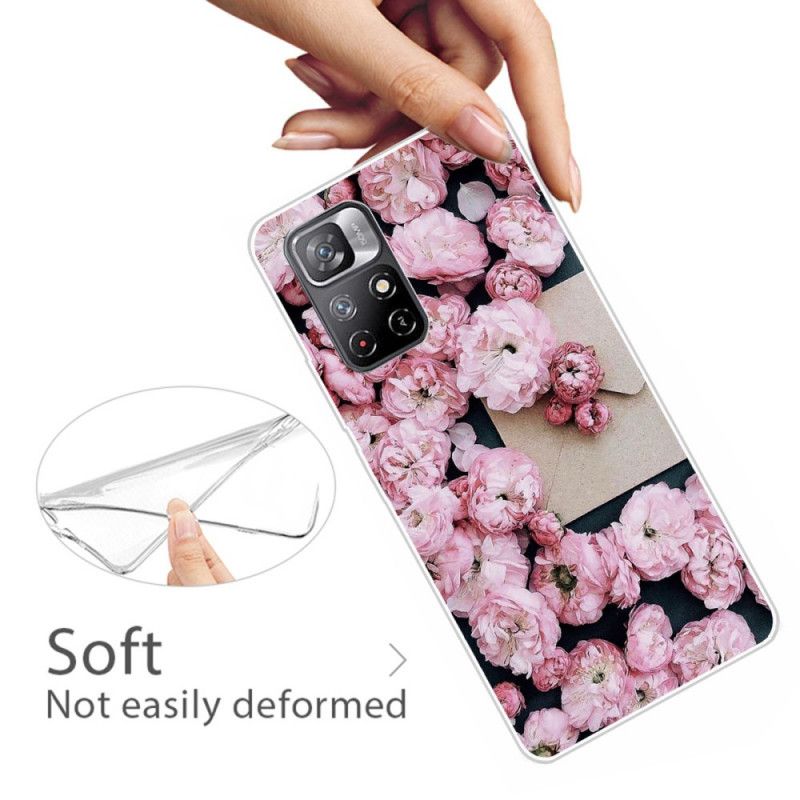 Cover Til Xiaomi Redmi Note 11 / Poco M4 Pro 5g Intense Blomster