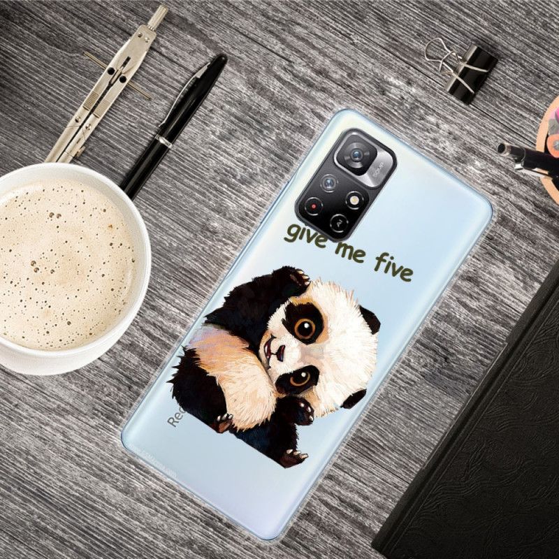 Cover Til Xiaomi Redmi Note 11 / Poco M4 Pro 5g Panda Giv Me Five