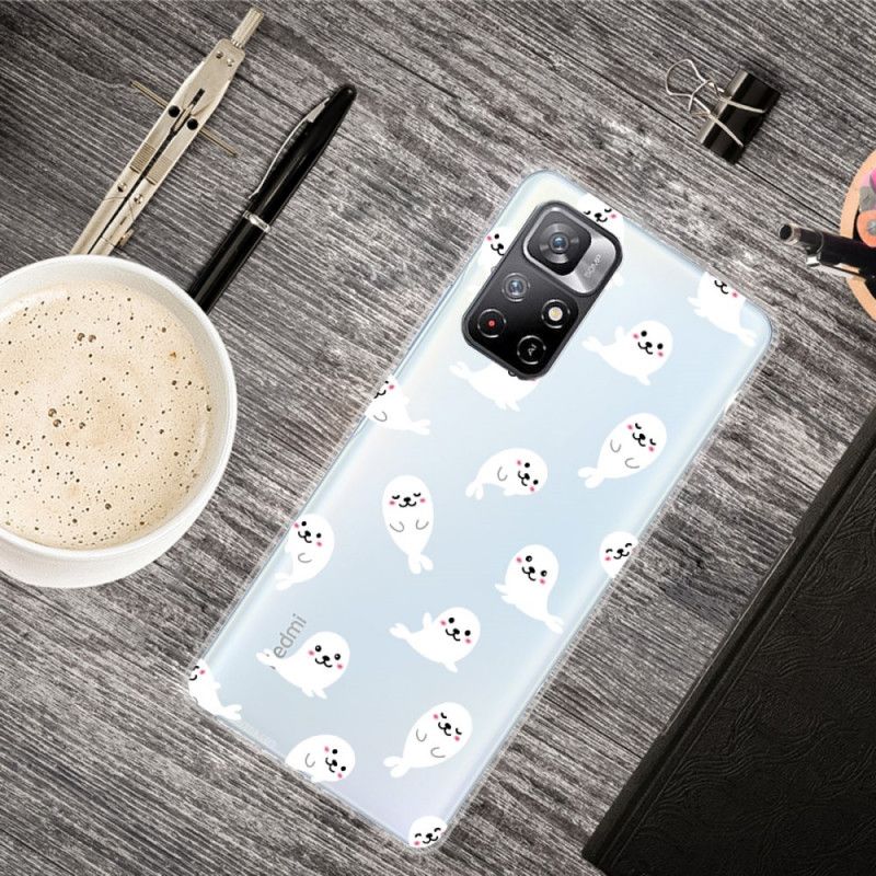 Cover Til Xiaomi Redmi Note 11 / Poco M4 Pro 5g Sea Lions Sjov