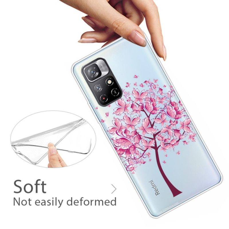 Cover Til Xiaomi Redmi Note 11 / Poco M4 Pro 5g Sommerfugletræ