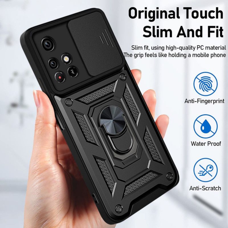 Cover Til Xiaomi Redmi Note 11 / Poco M4 Pro 5g Support Og Linsebeskyttere