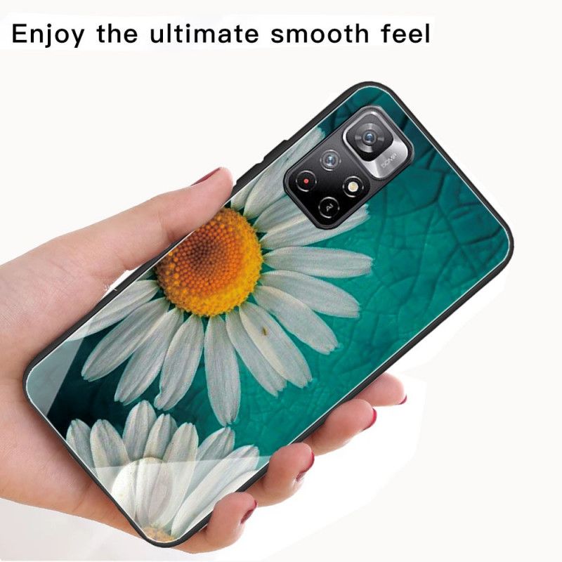 Cover Til Xiaomi Redmi Note 11 / Poco M4 Pro 5g Vegetabilsk Hærdet Glas