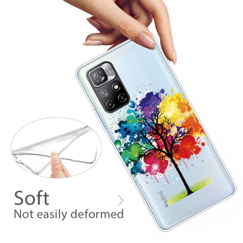 Cover Xiaomi Redmi Note 11 / Poco M4 Pro 5g Akvareltræ