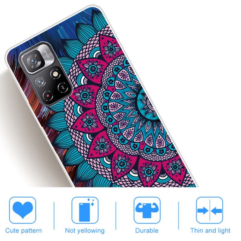 Cover Xiaomi Redmi Note 11 / Poco M4 Pro 5g Farverig Mandala