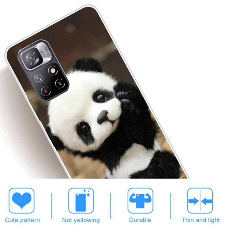 Cover Xiaomi Redmi Note 11 / Poco M4 Pro 5g Fleksibel Panda