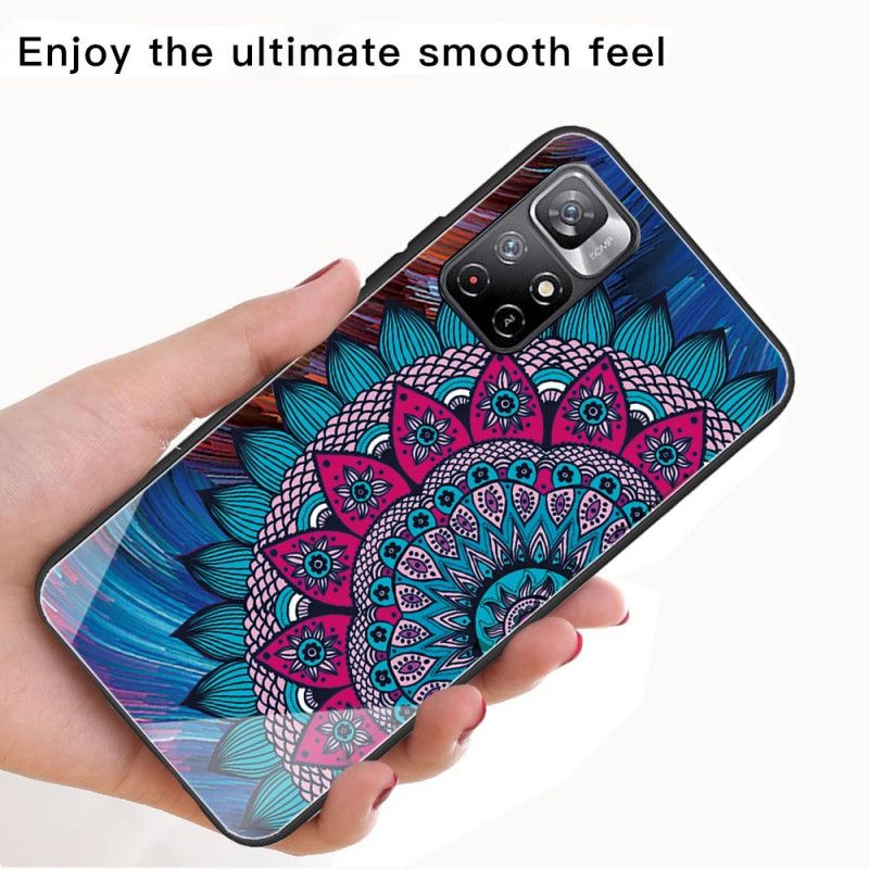 Cover Xiaomi Redmi Note 11 / Poco M4 Pro 5g Mandala Af Hærdet Glas