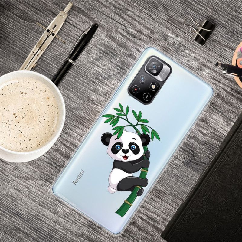 Cover Xiaomi Redmi Note 11 / Poco M4 Pro 5g Panda På Bambus